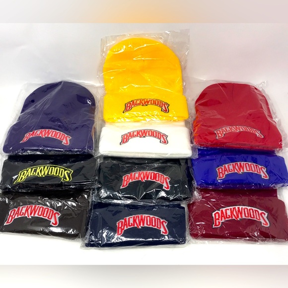 Backwoods Lot of 40 Knitted Beanies, OS - Unisex - Picture 1 of 5